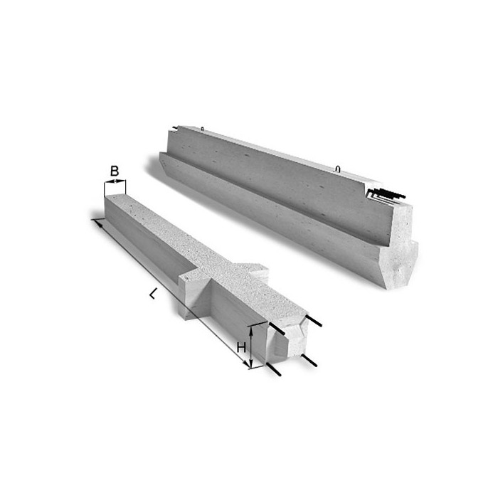 Ригель железобетонный 1РЖ 10-82-215 АIIIв